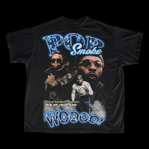 Pop Smoke "WOOOOO" Vintage Tee